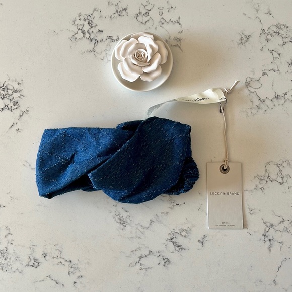 Lucky Brand ladies’ denim headband - Picture 3 of 12